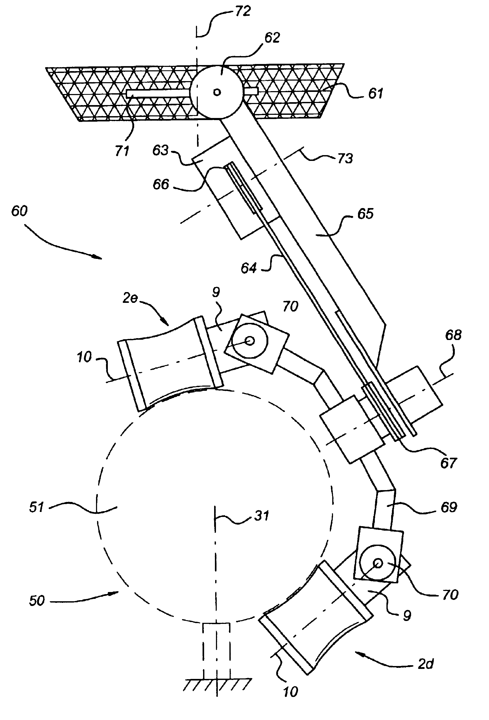 Cutting device with cutting cylinder unit having curved cutting surfaces for shaping a plant and a vehicle provided with a cutting device of this type