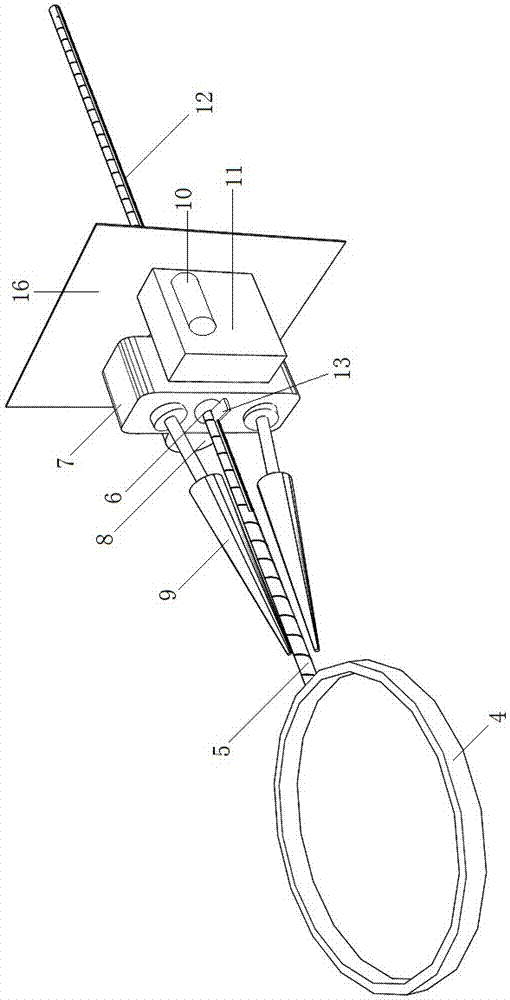 Attached insulator body cleaning device