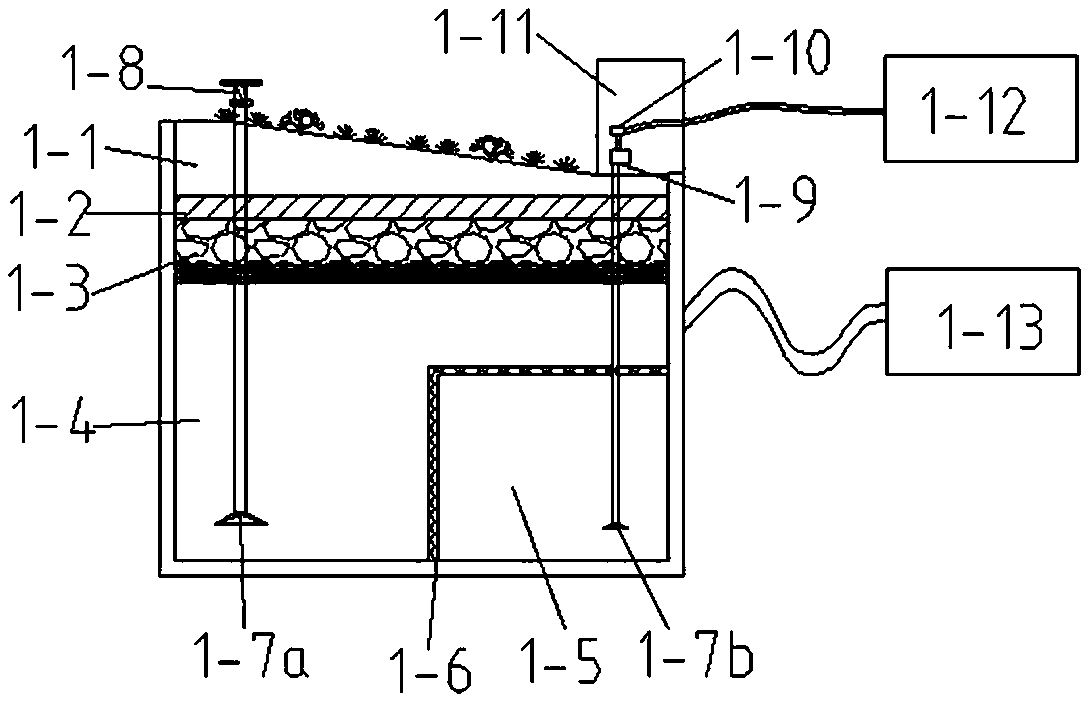 Spongy rainwater collection and utilization system for school built on natural mountain