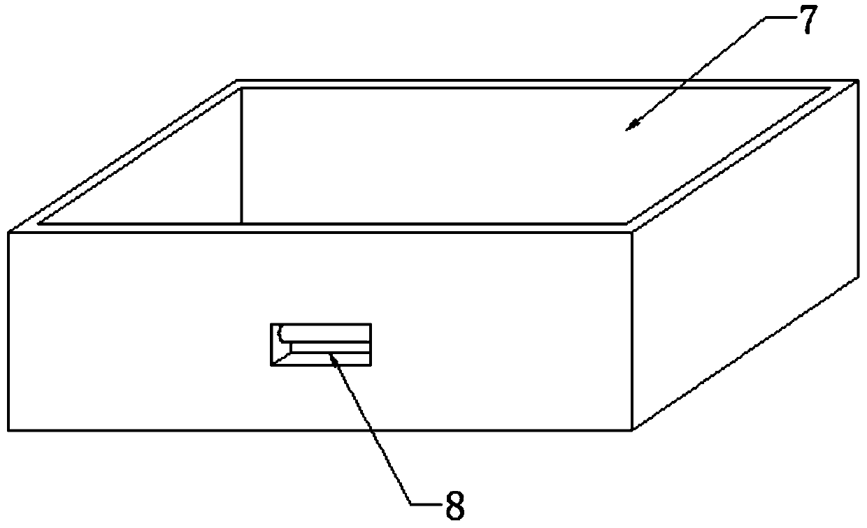 Fiberboard surface shaping processing device