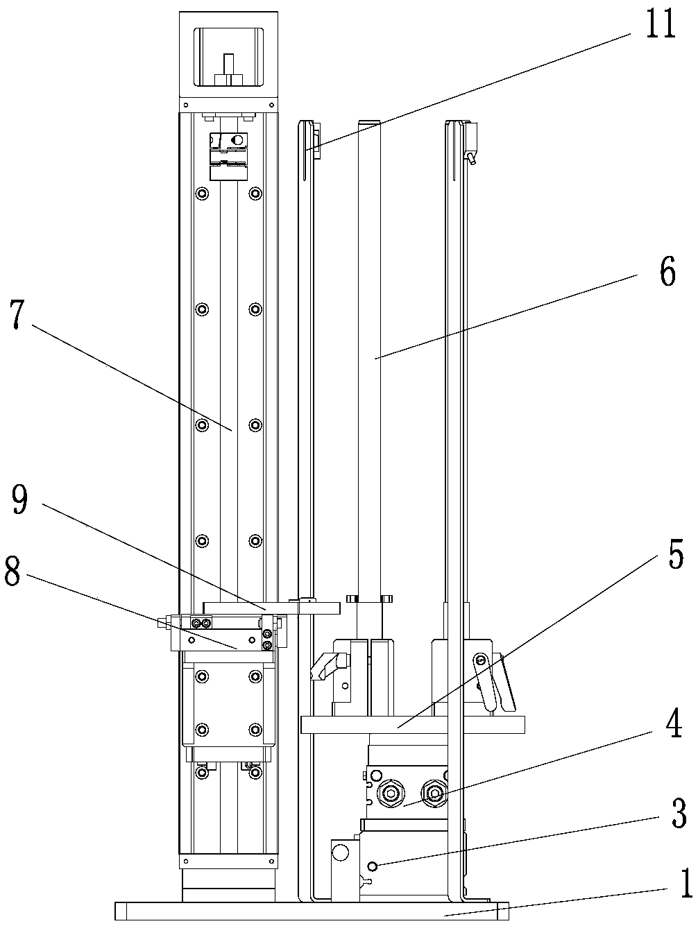 Cylindrical feeding mechanism for iron cores