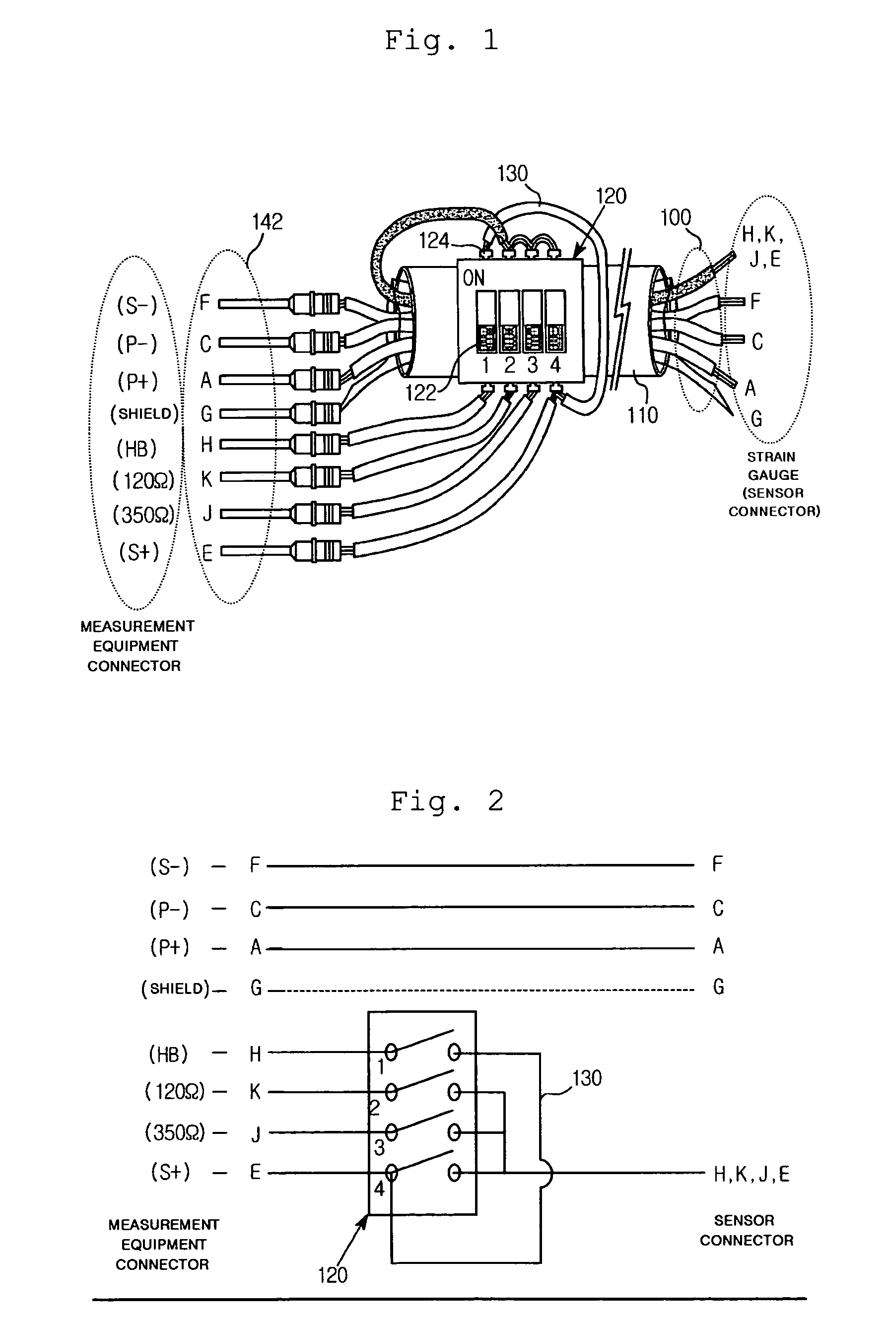 Cable connector for selective wiring