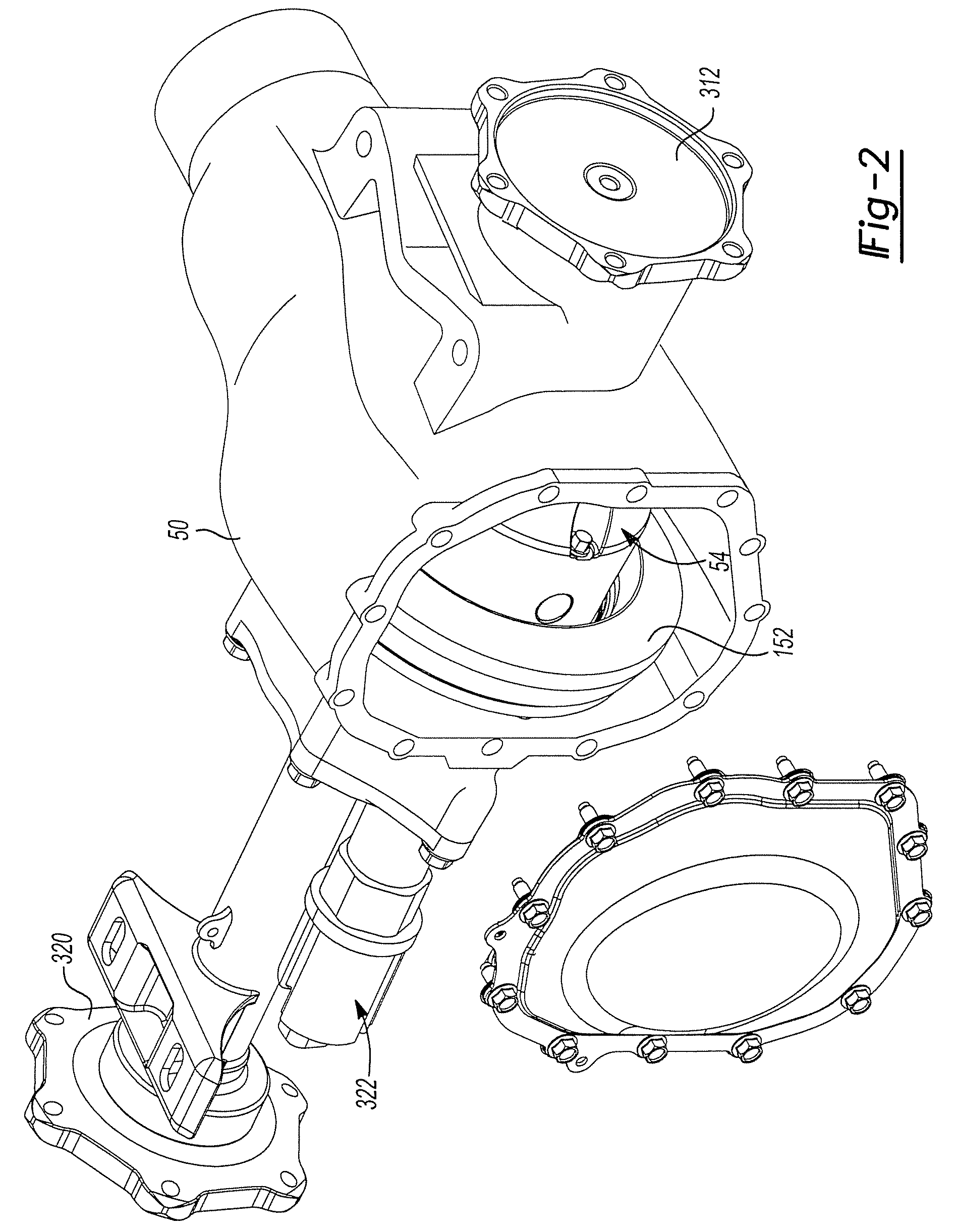 Differential and bearing arrangement