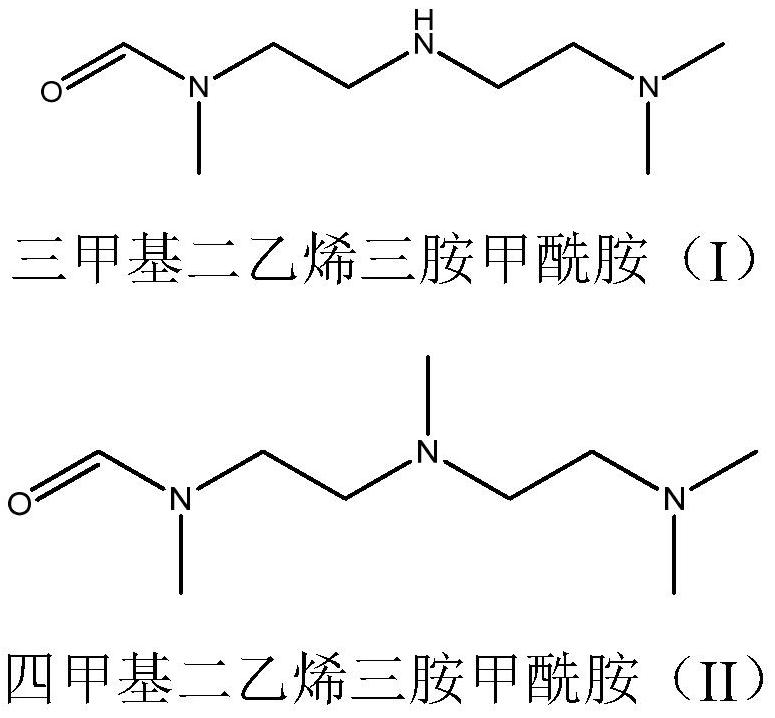 Method for continuous preparation of pentamethyldiethylenetriamine and catalyst system for the method