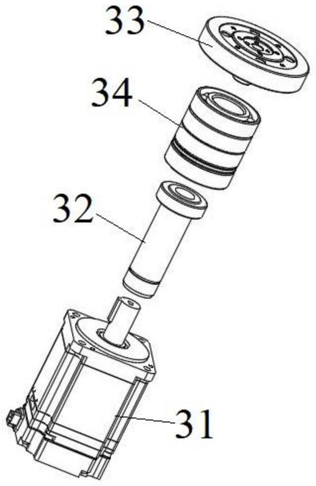 Bar clamping guide wheel mechanism for refiner