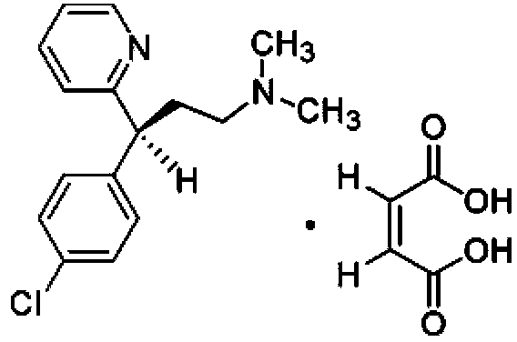 Application of chlorpheniramine maleate in preparation of medicaments for treating or preventing influenza virus