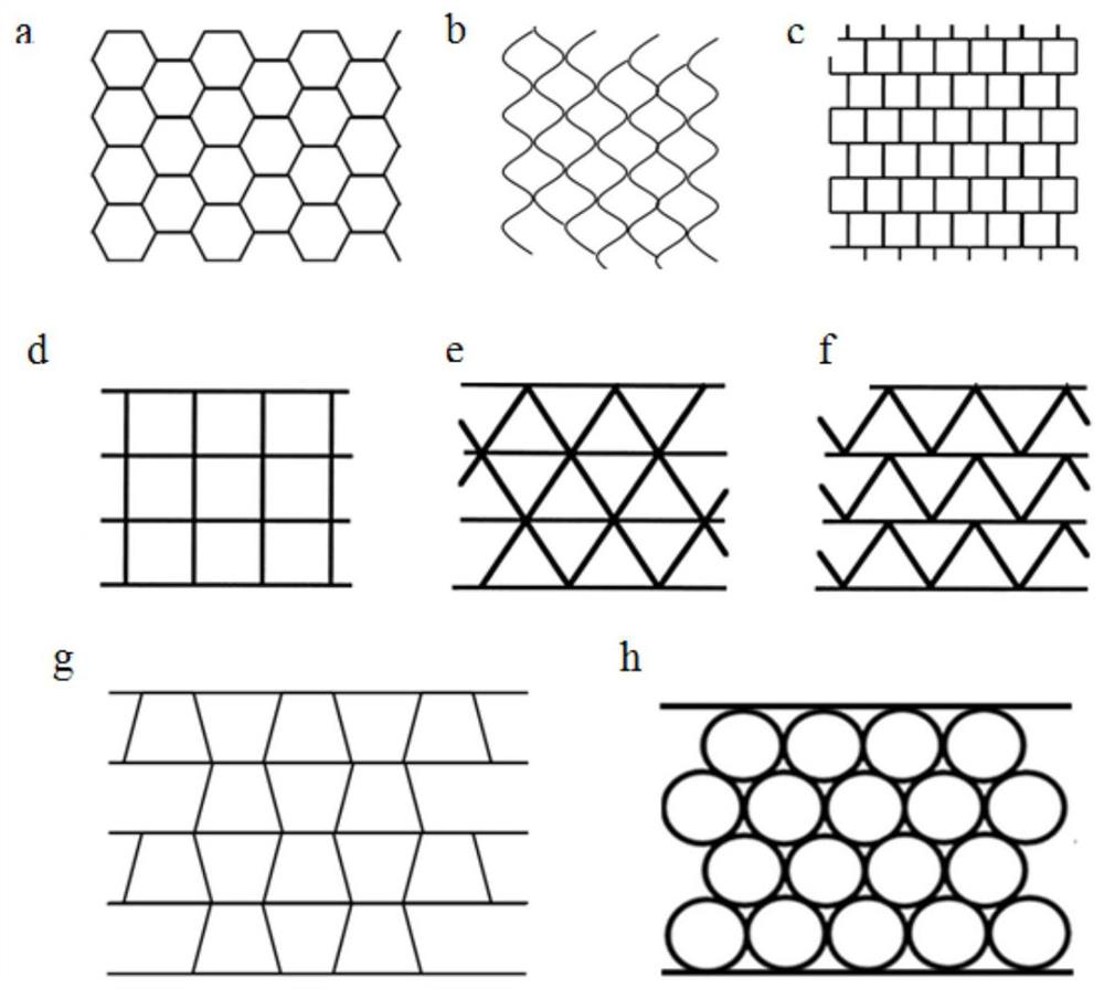 A kind of aluminum oxide ceramic matrix composite material honeycomb and preparation method thereof