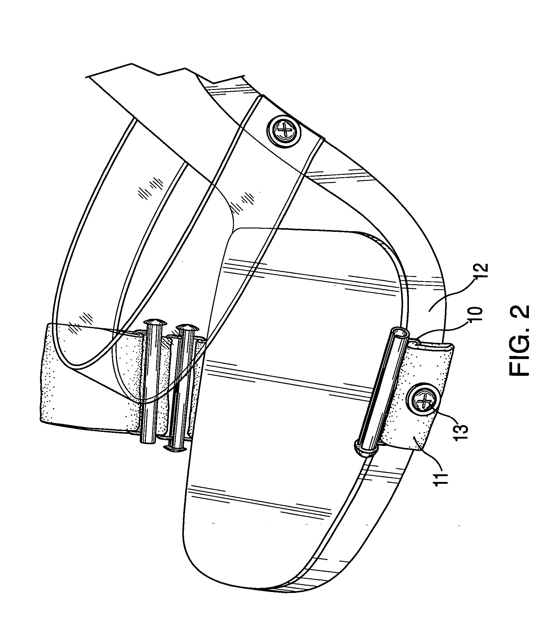 Locking mechanism for securing detachable shoe uppers