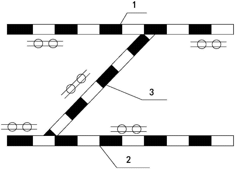 Method and system for overcoming poor branches of track circuit by using axle counting equipment