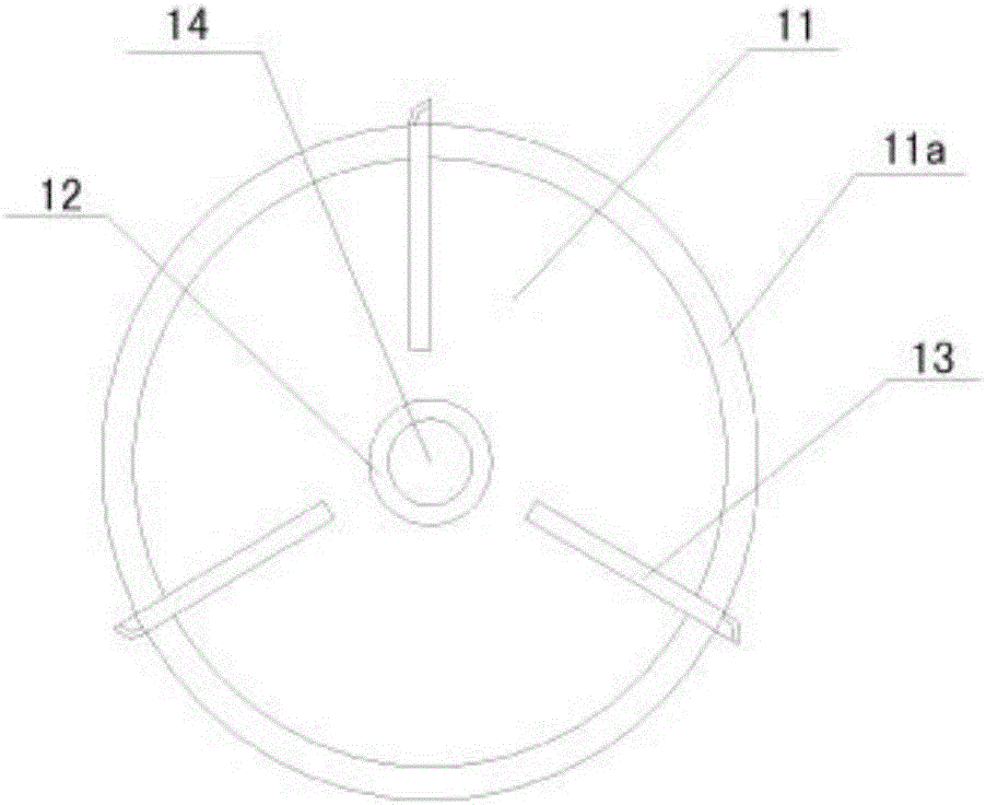 Transmission line foreign body removing device