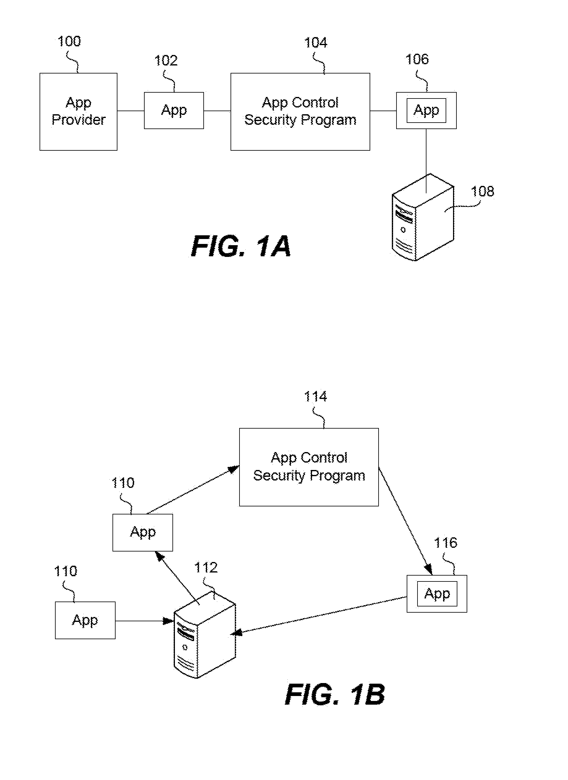 Network linker for secure execution of unsecured apps on a device
