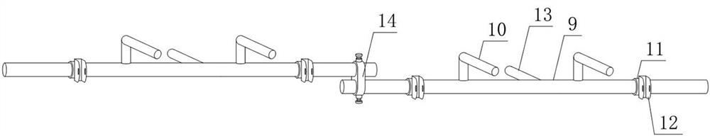 Waterproof construction positioning device and construction method for garbage pool in high-backfill narrow area