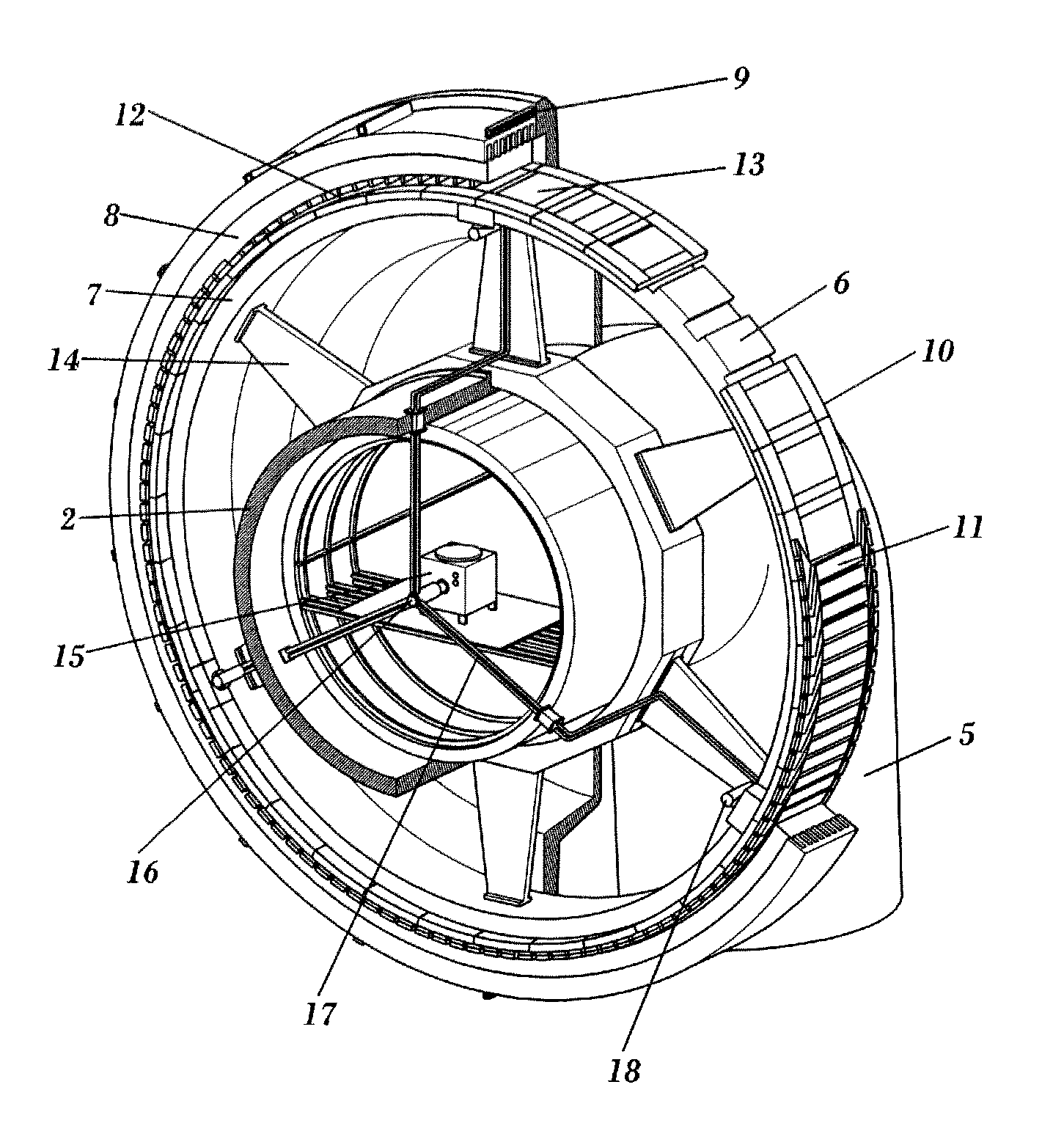 Direct-action superconducting synchronous generator for a wind turbine