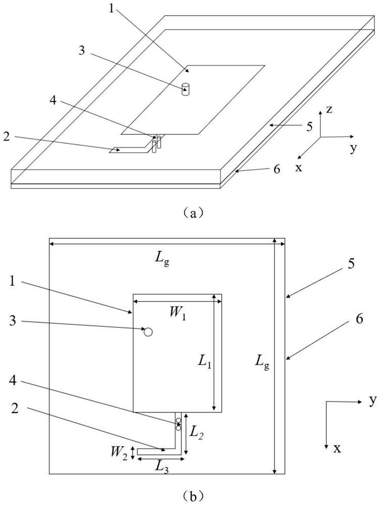 An extremely small frequency ratio single-feed dual circularly polarized directional antenna and antenna system