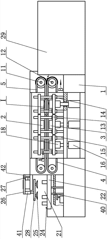 A card automatic laminating machine