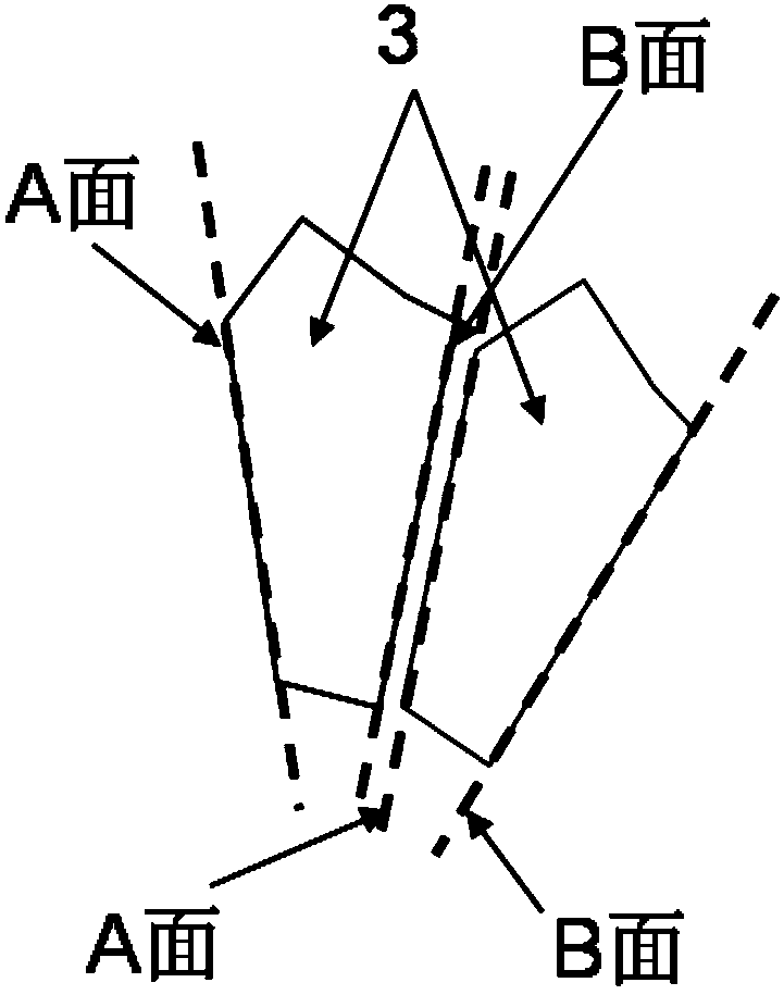 Single-and-double-ridge rectangular waveguide transmission line adaptor