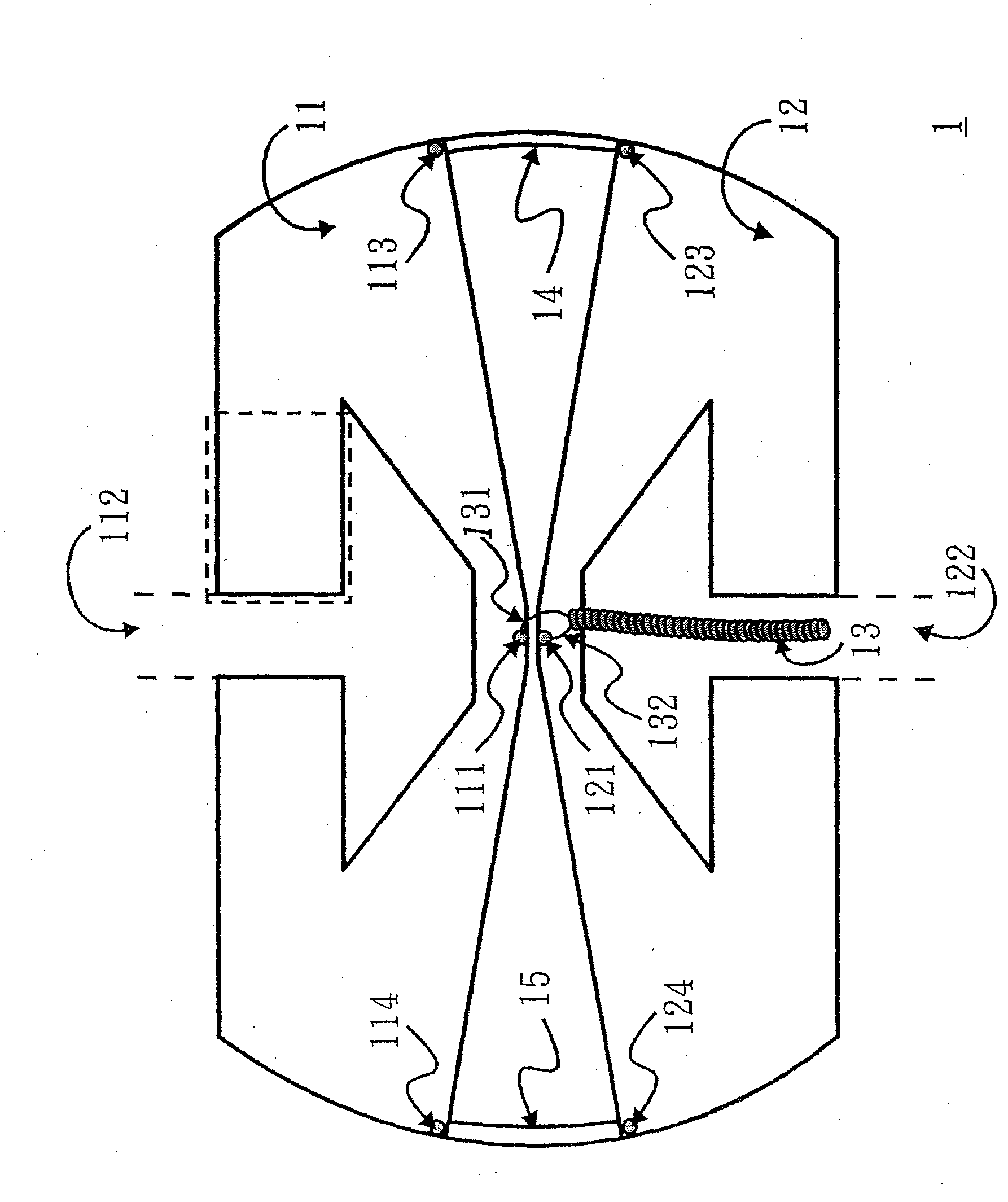 Ultra-wide band short circuit doublet antenna