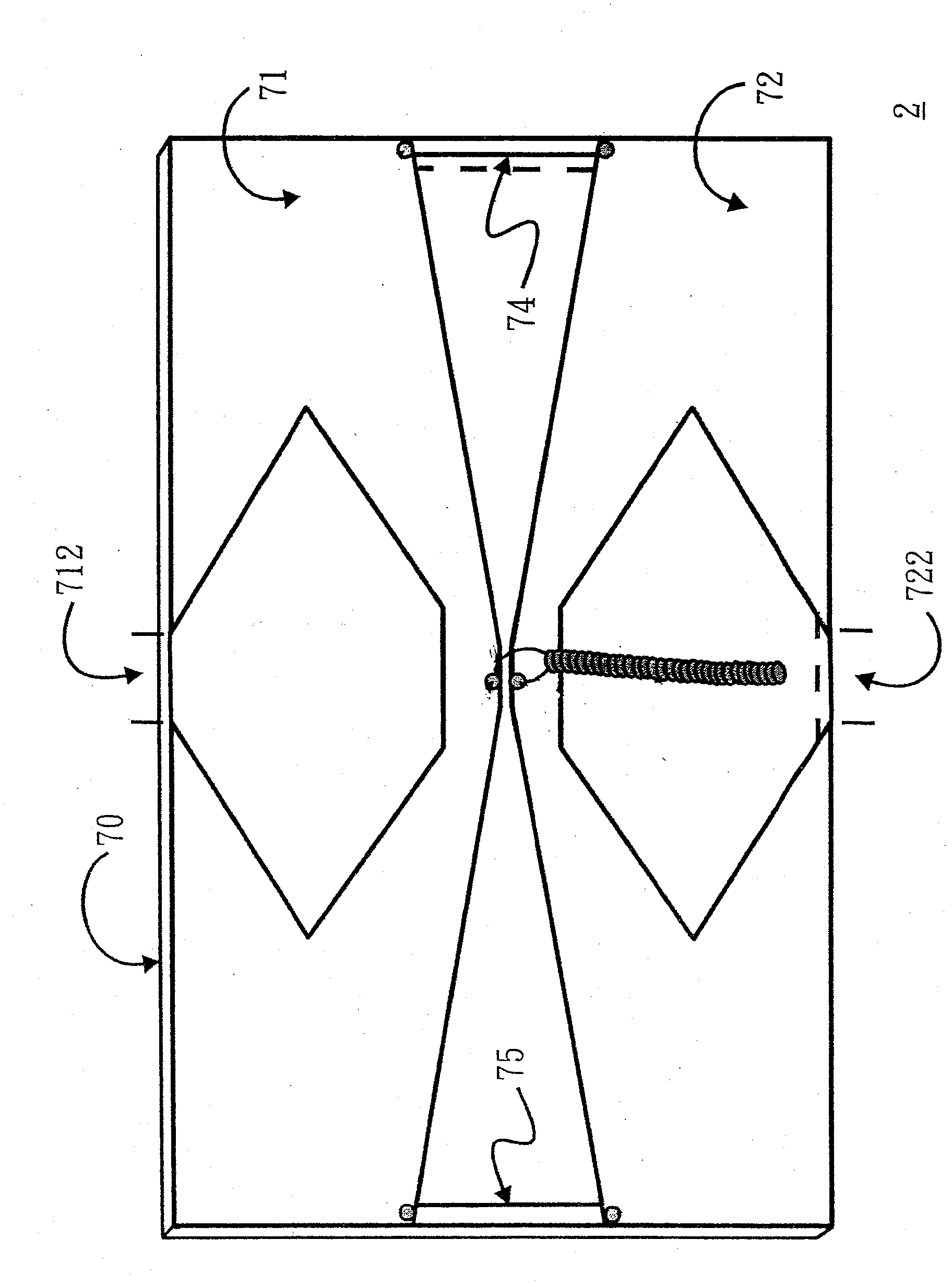 Ultra-wide band short circuit doublet antenna