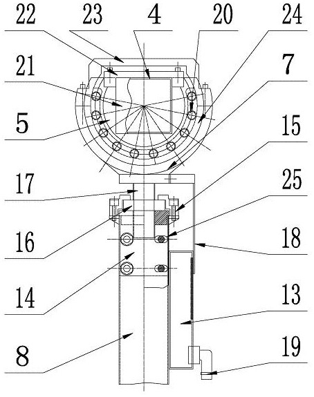 Linkage tracking photovoltaic power station