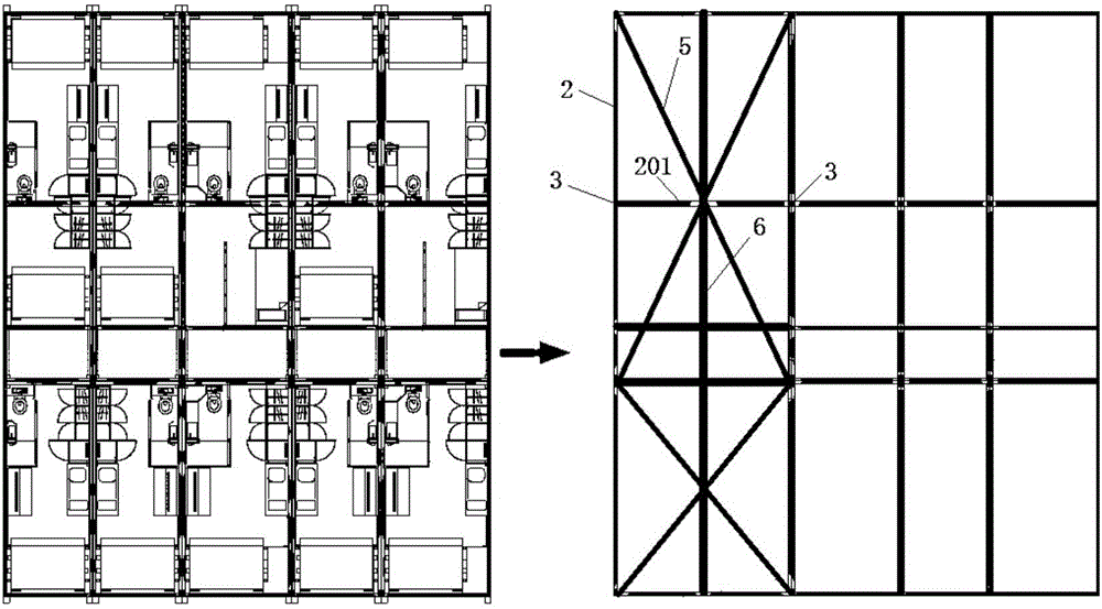 Novel modular house