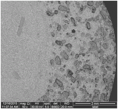 Preparation method of graded porous nickel-titanium alloy