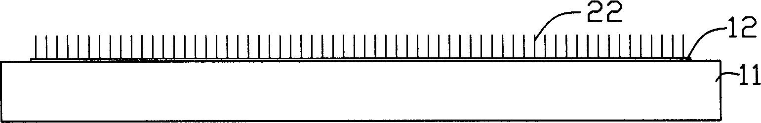 Thermal interface material and its production method