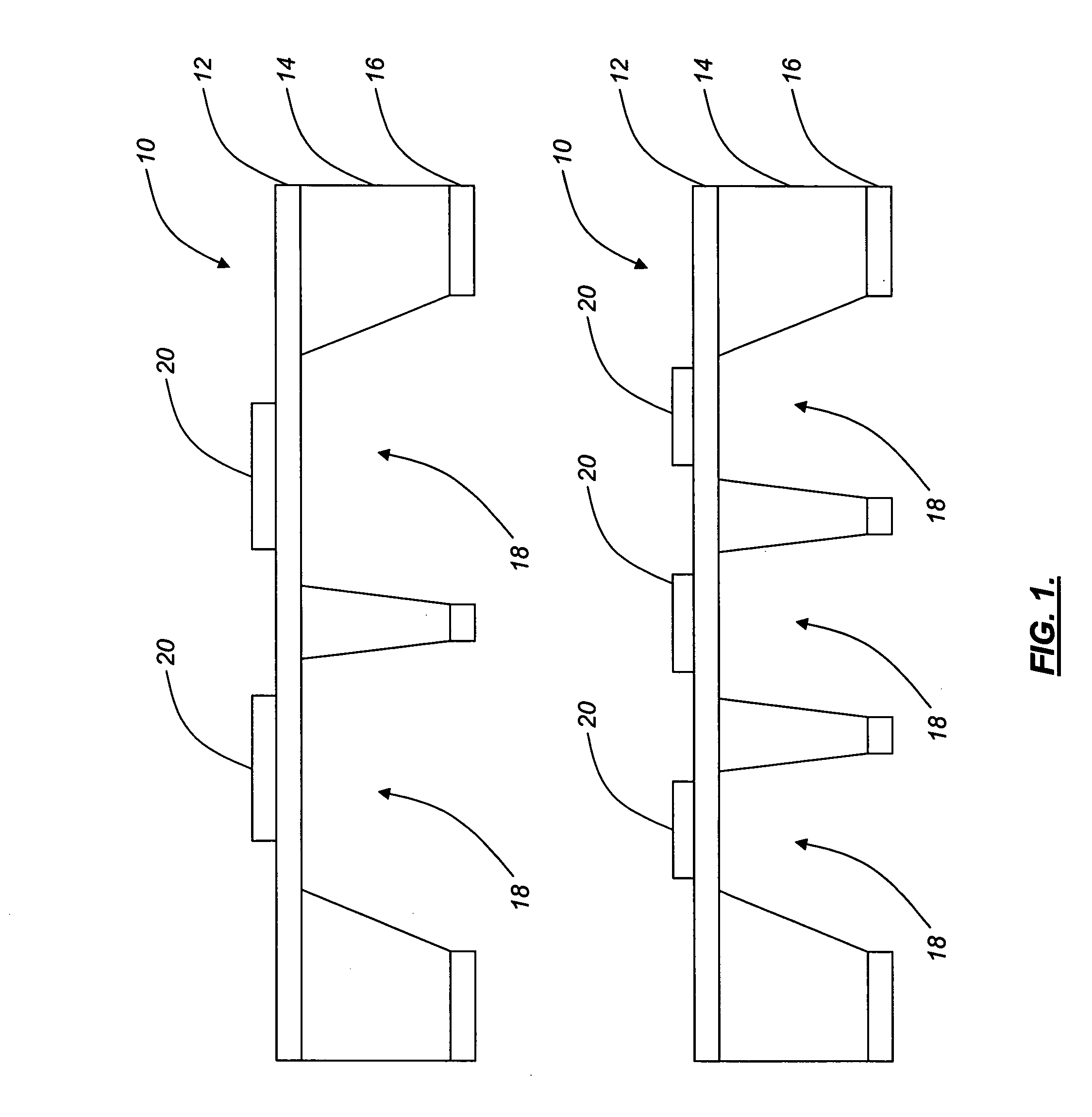 Miniaturized multi-gas and vapor sensor devices and associated methods of fabrication