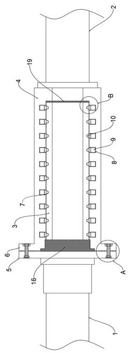 Fluid conveying pipeline convenient to assemble