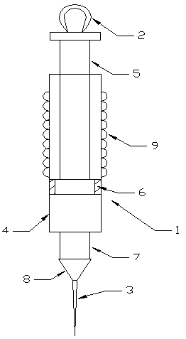 Acne removing cosmetic device