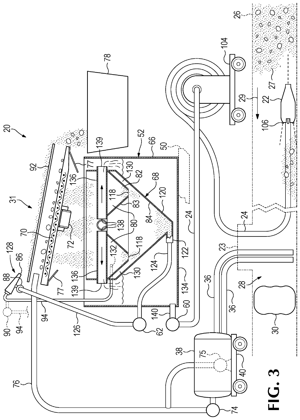 Method and apparatus for cleaning large pipes, such as storm drain conduits