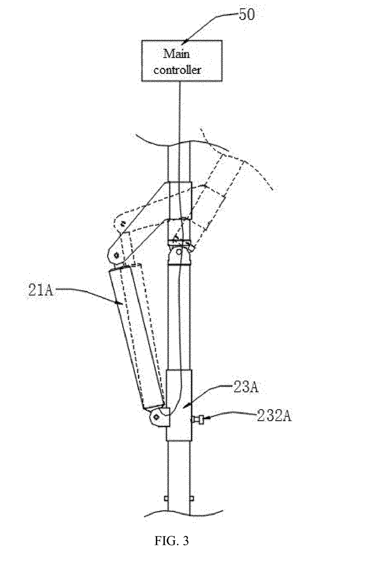 Intelligent outdoor umbrella