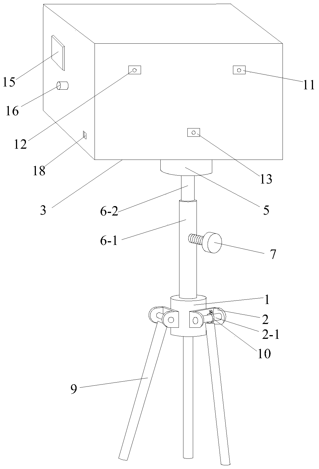 Inclination monitoring device and method