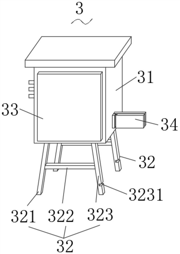 Construction site multistage three-phase distribution box