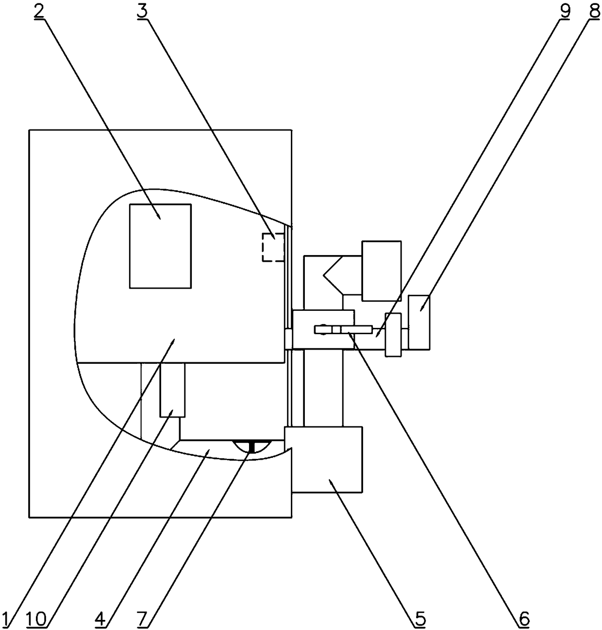 Optical fiber laser water cooler