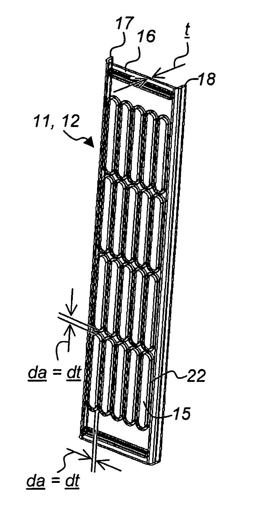 Header plate and heat exchanger comprising same