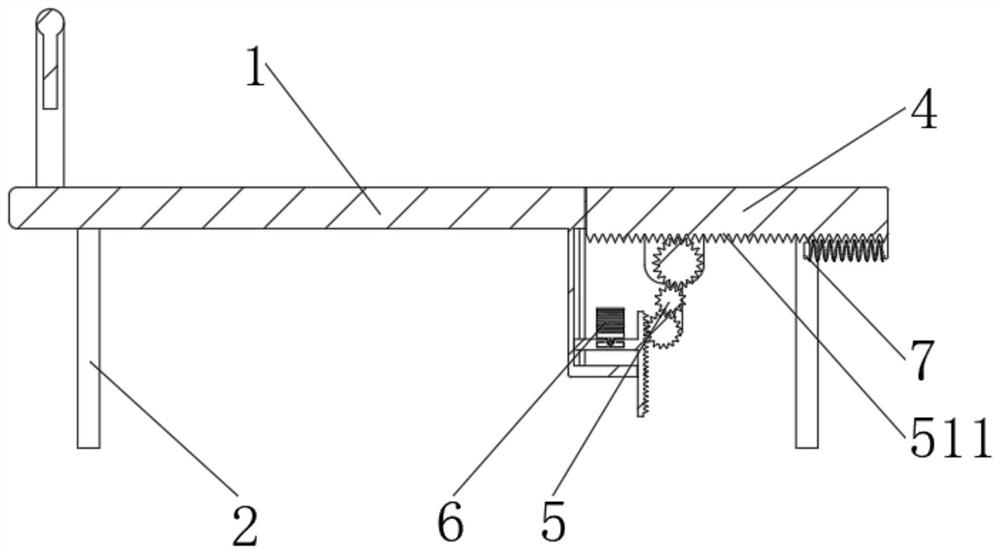 Tumour intervention postoperative nursing device and nursing sickbed