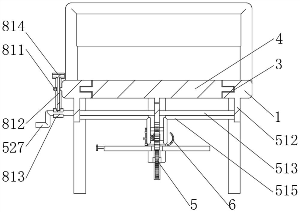 Tumour intervention postoperative nursing device and nursing sickbed