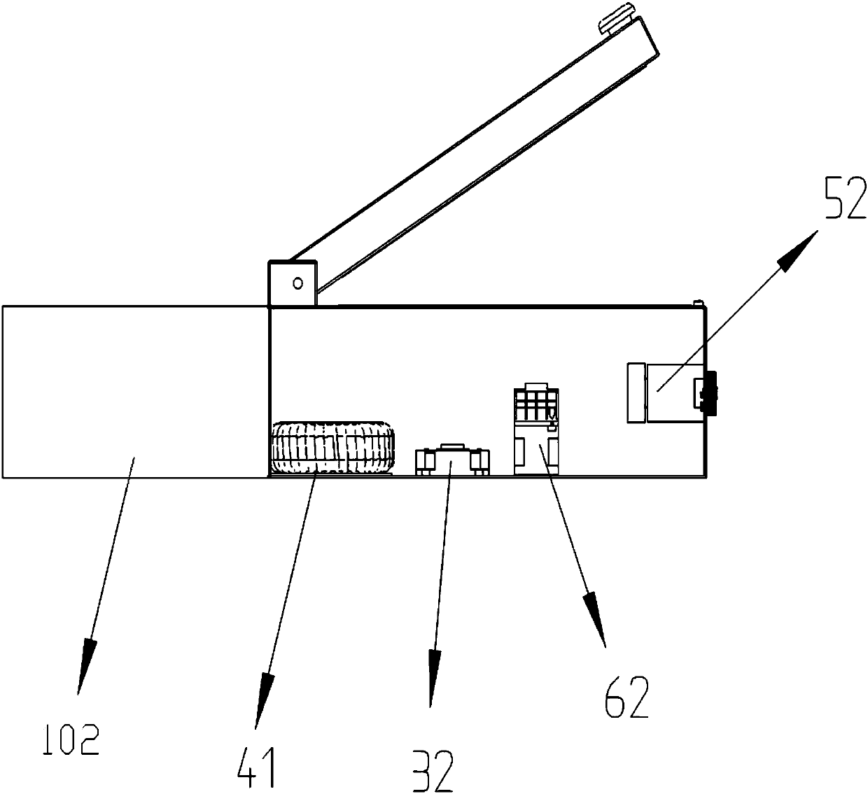 Double-face heating sealing machine device