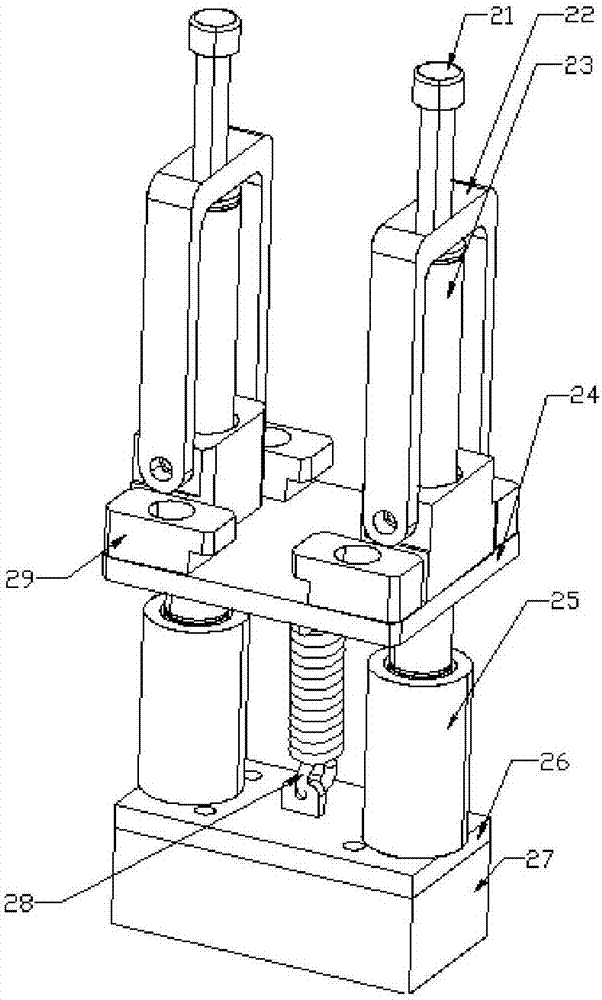 Measuring device and method suitable for lamination plate load-deformation mapping relation