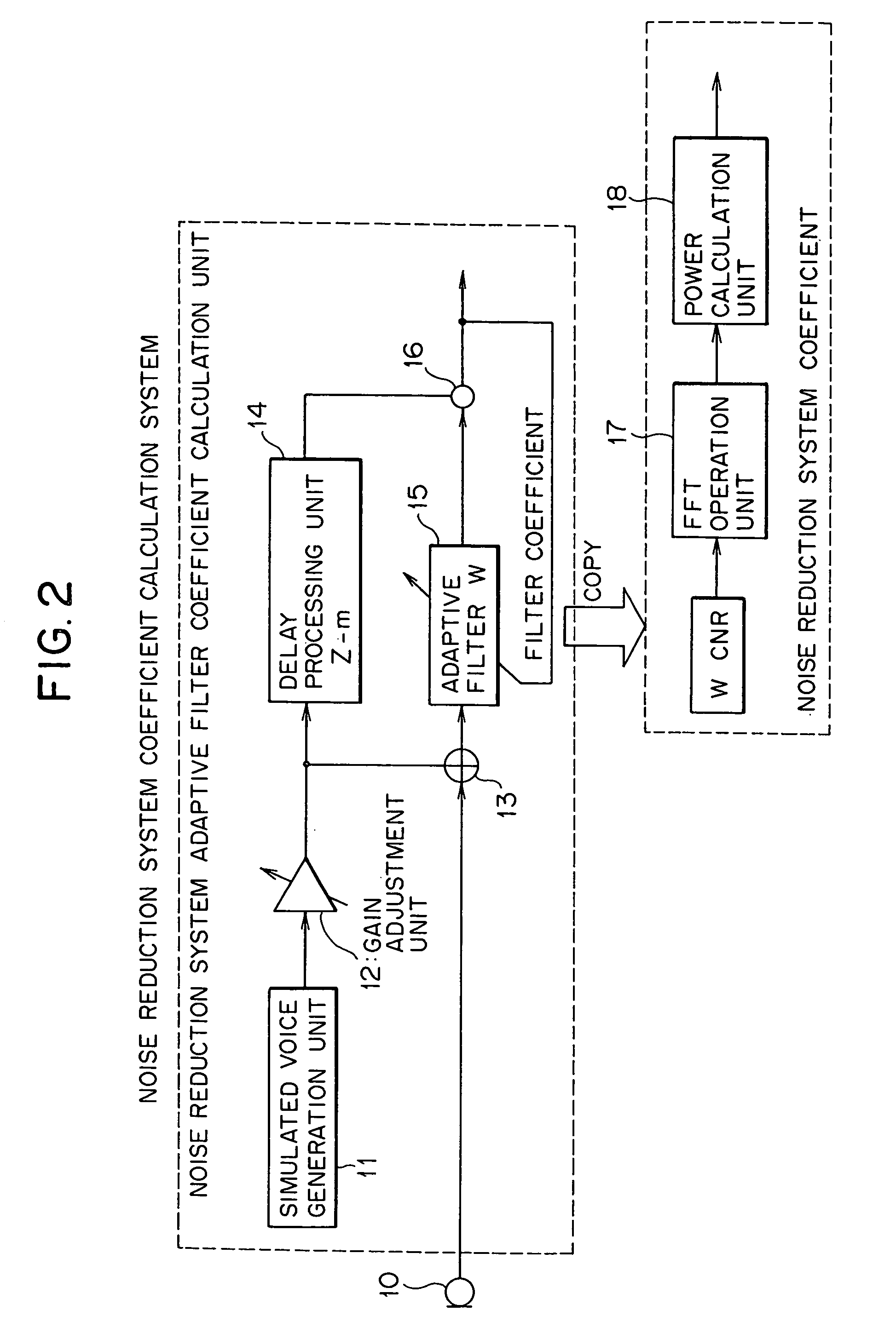Voice feature extraction device