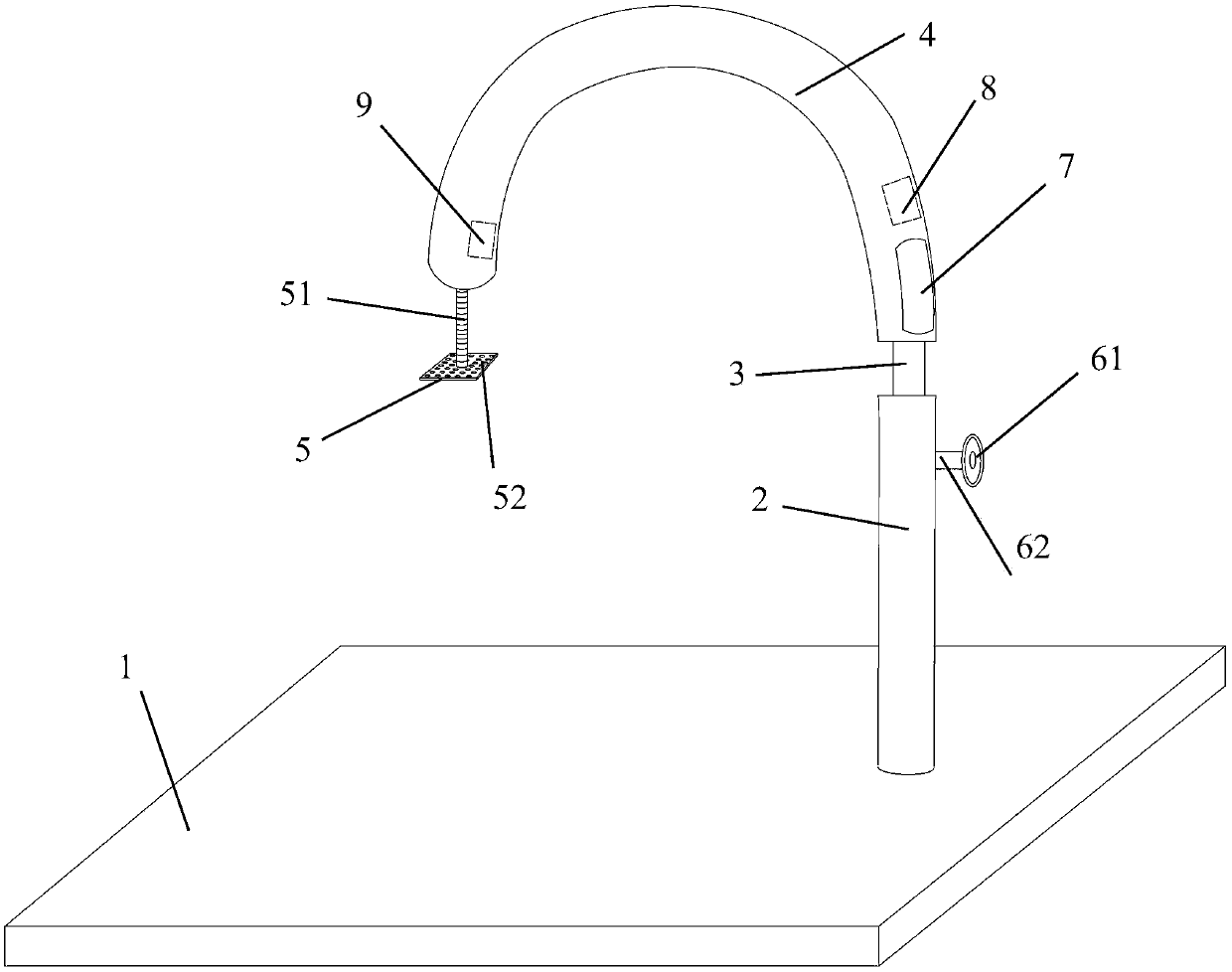 Faucet-type pressurizing hemostat