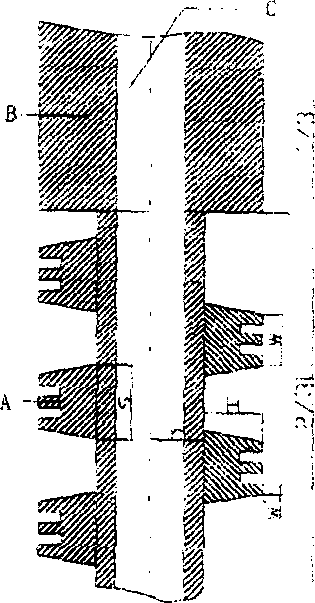 Half screw pile and its pile forming method thereof