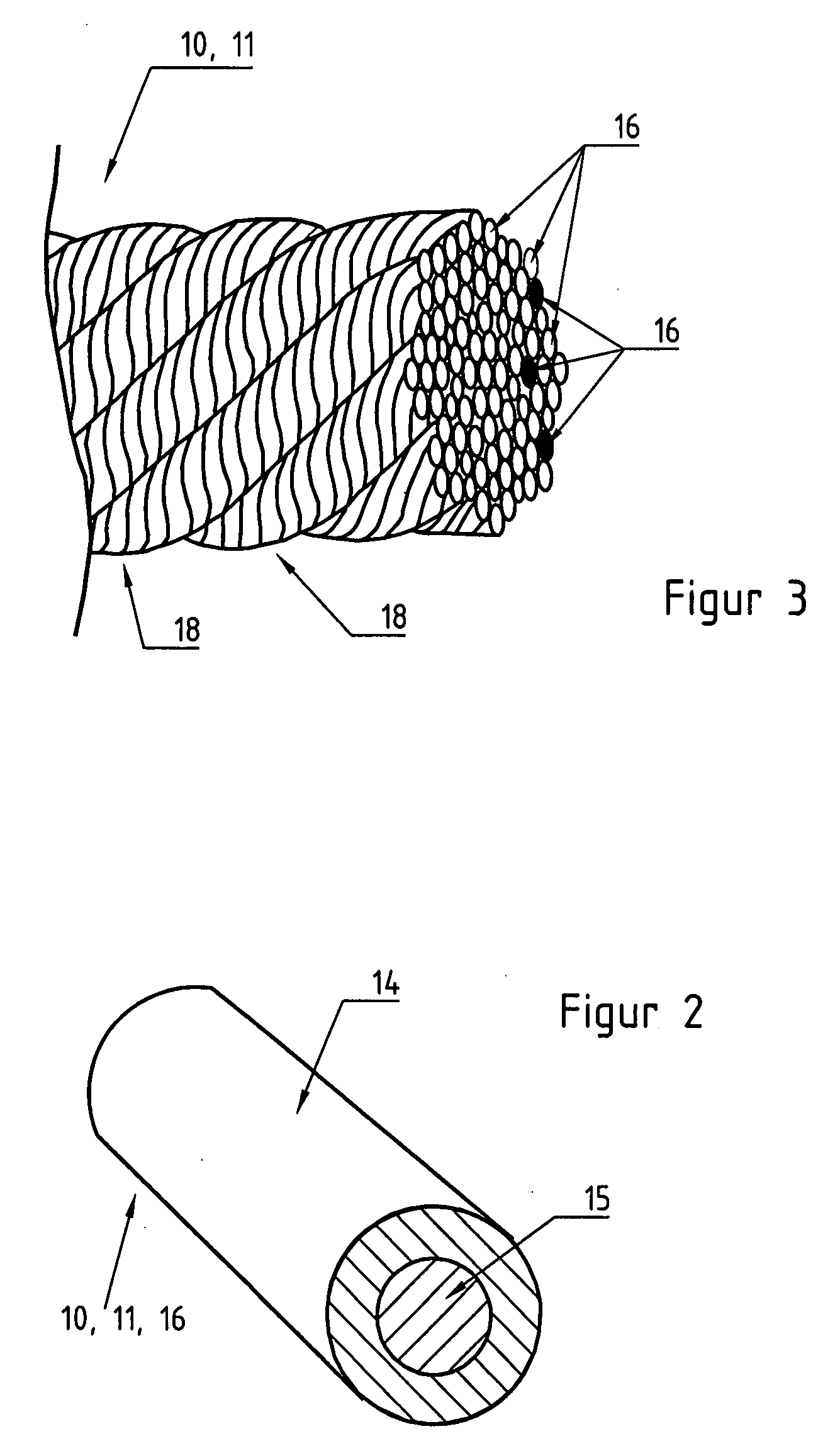 Flat heating element