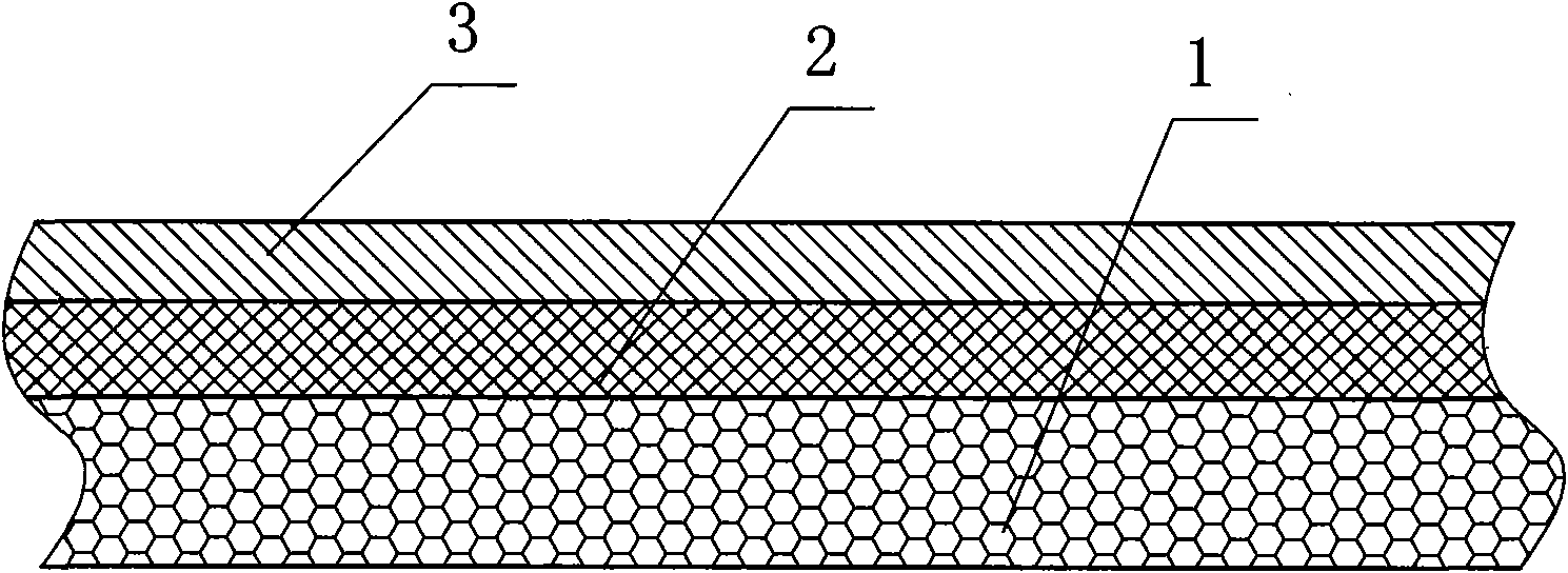 Metal surface enamel layer, processing technology of interface thereof and use of technique