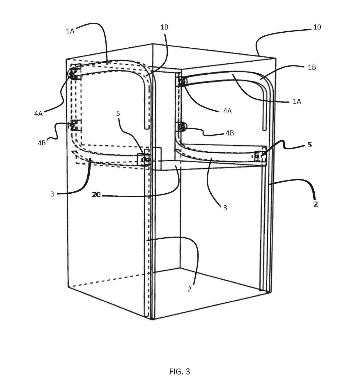 System for optimizing the accessibility of a storage compartment