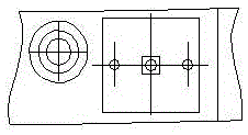 Circuit board structure with LED as light source