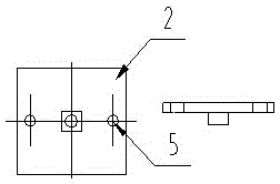 Circuit board structure with LED as light source