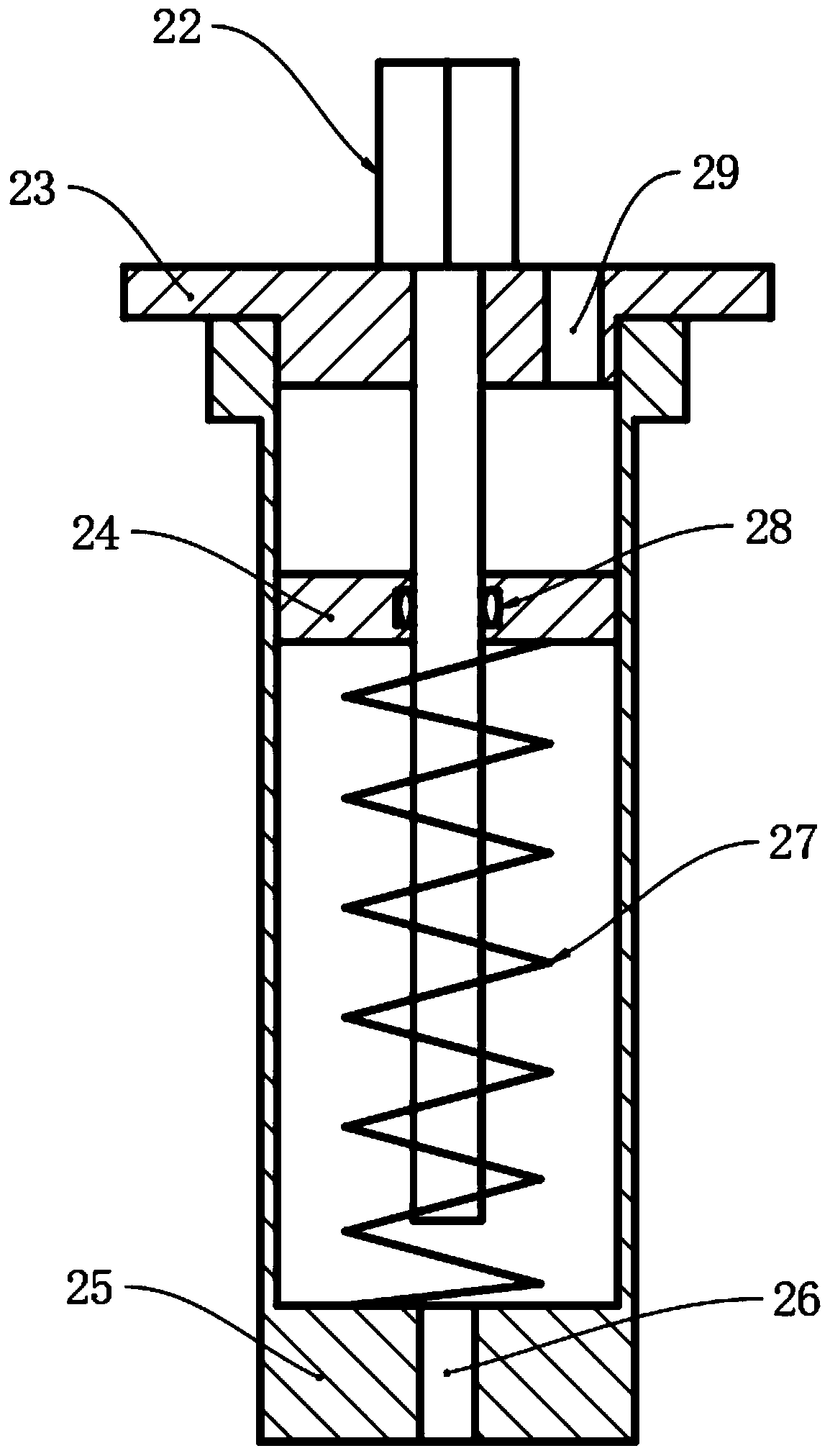 Profile motion platform based on ocean temperature difference energy driving and lifting control method thereof