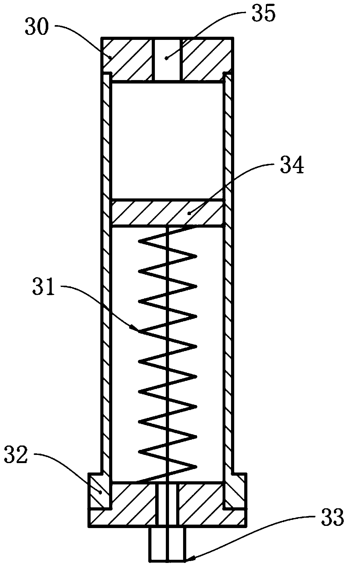 Profile motion platform based on ocean temperature difference energy driving and lifting control method thereof