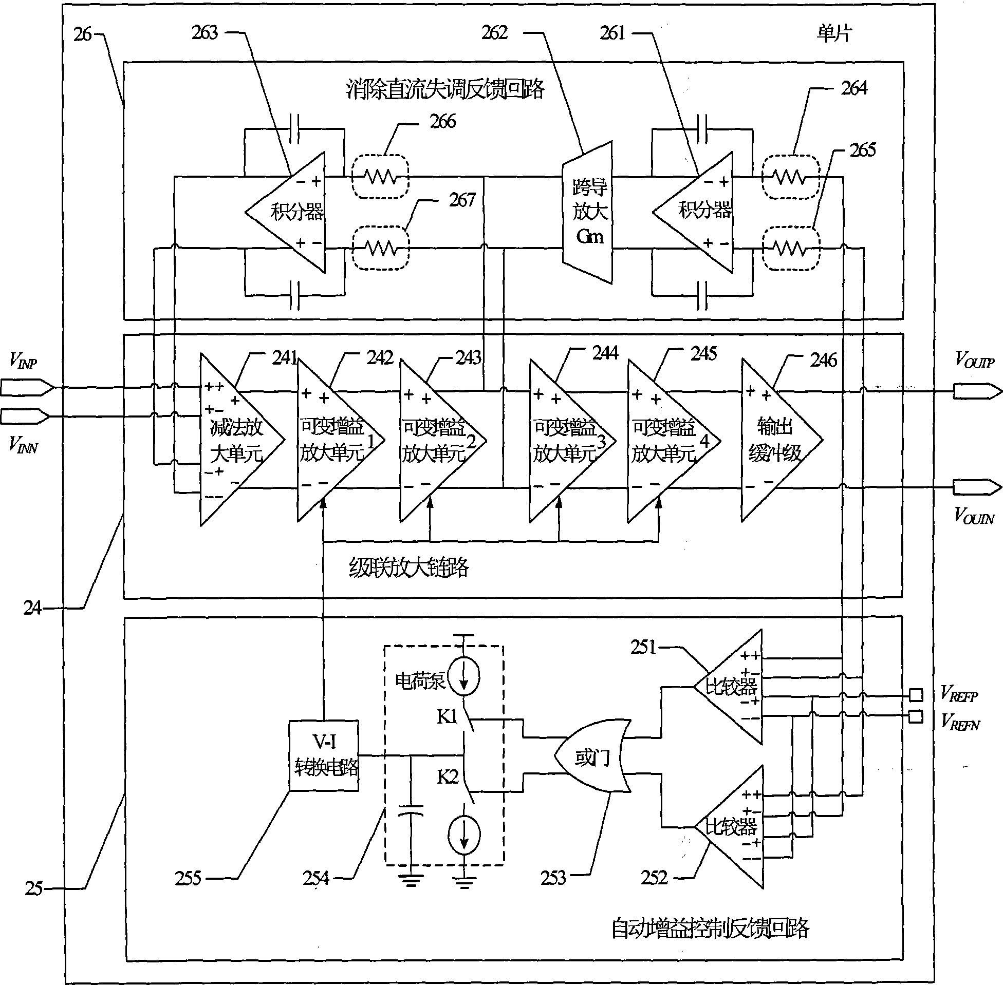 An Automatic Gain Control Amplifier for Eliminating DC Offset